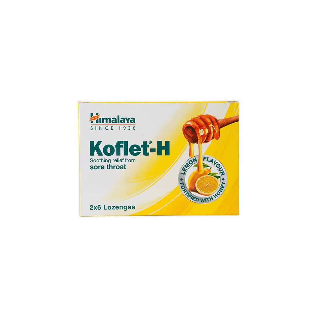 HIMALAYA KOFLET-H LEMON 12LOZ