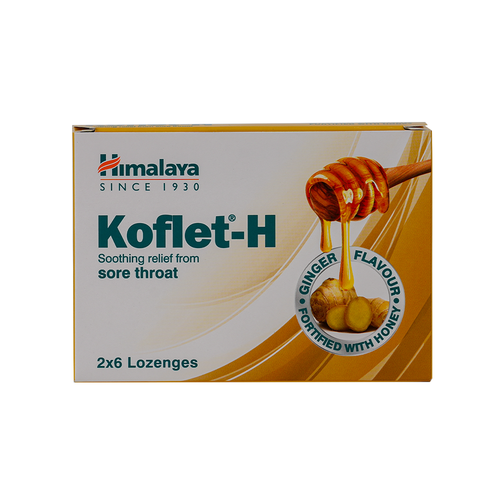 HIMALAYA KOFLET-H GINGER 12LOZ