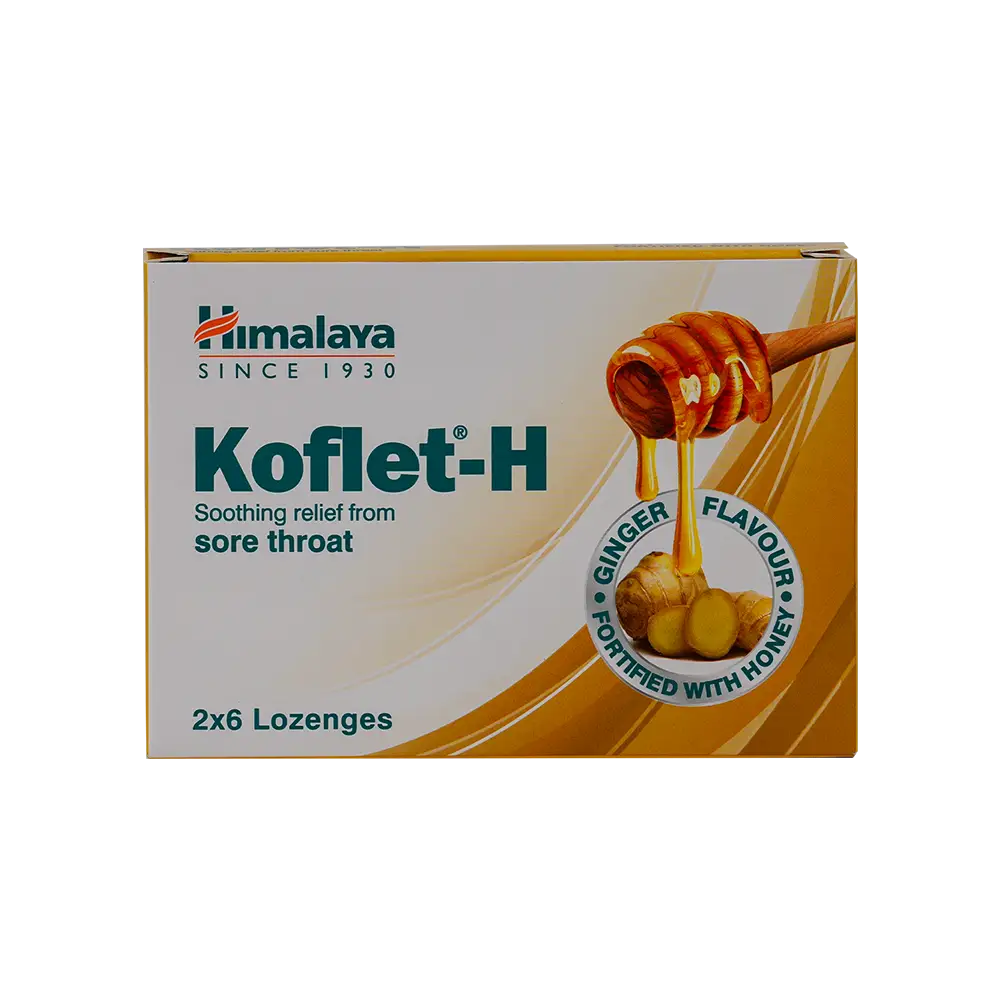 HIMALAYA KOFLET-H GINGER 12LOZ