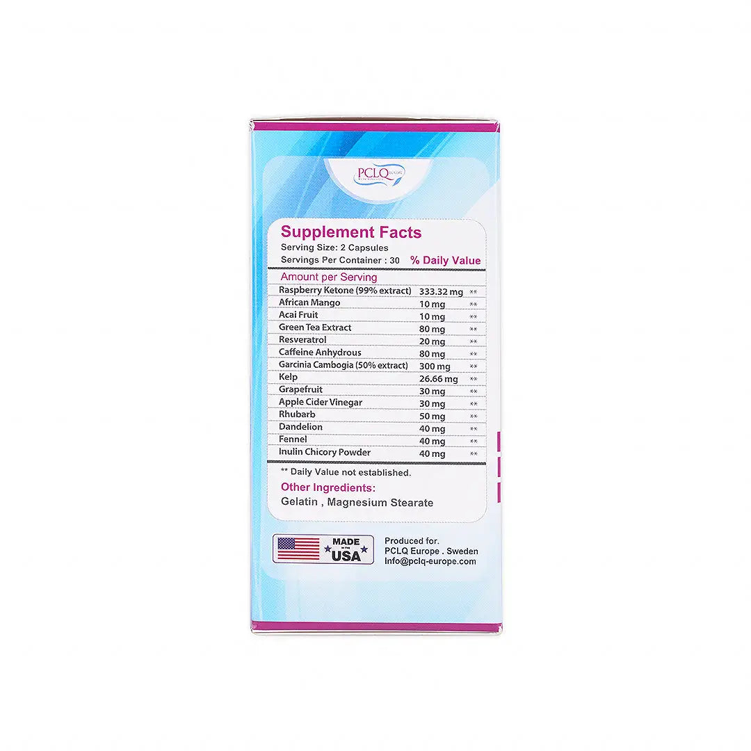 pclq lipoless weight loss 60 capsules