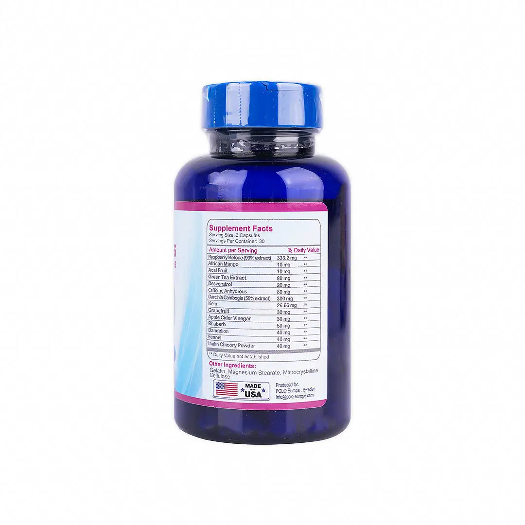 pclq lipoless weight loss 60 capsules