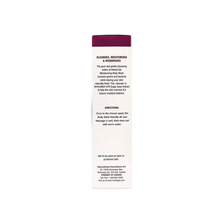 39449-Herbal Glo Anti Bacterial Body Wash 350Ml +7