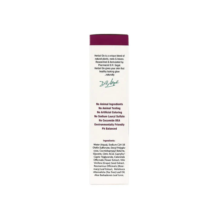 39449-Herbal Glo Anti Bacterial Body Wash 350Ml +5