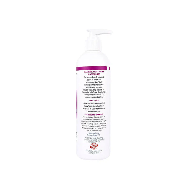 39449-Herbal Glo Anti Bacterial Body Wash 350Ml +4