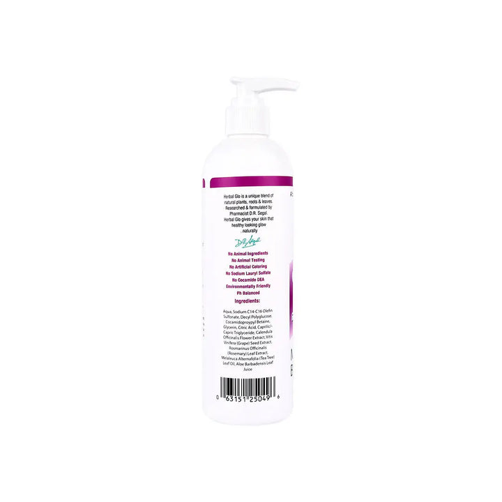 39449-Herbal Glo Anti Bacterial Body Wash 350Ml +3