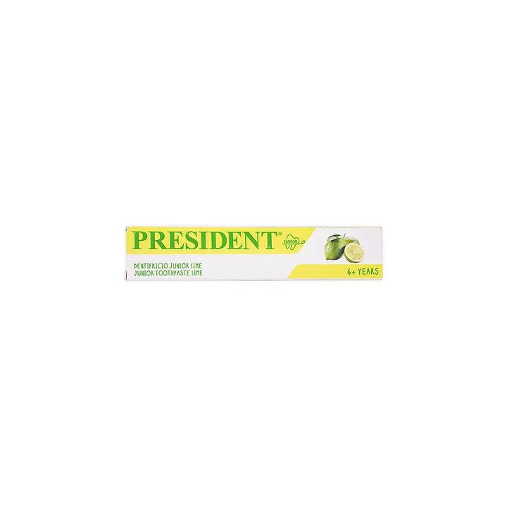 39494-President Junior 6+ Lime Toothpaste 50ml +1