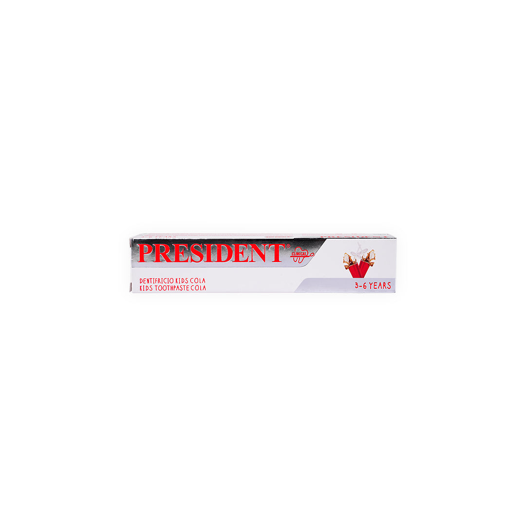 President Kids 3-6 Years Cola Toothpaste 50ml