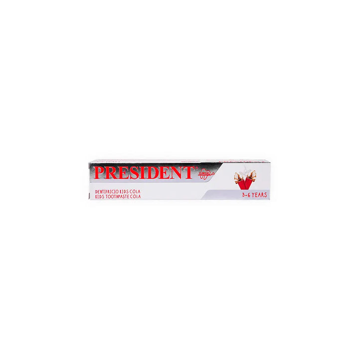 39496-President Kids 3-6 Years Cola Toothpaste 50ml +1