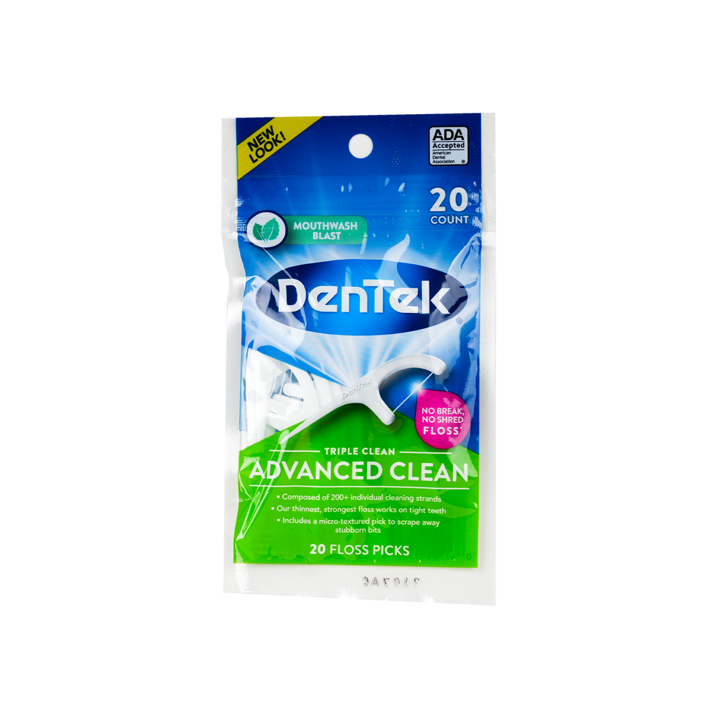 DENTEK TRIPLE CLEAN 20COUNT