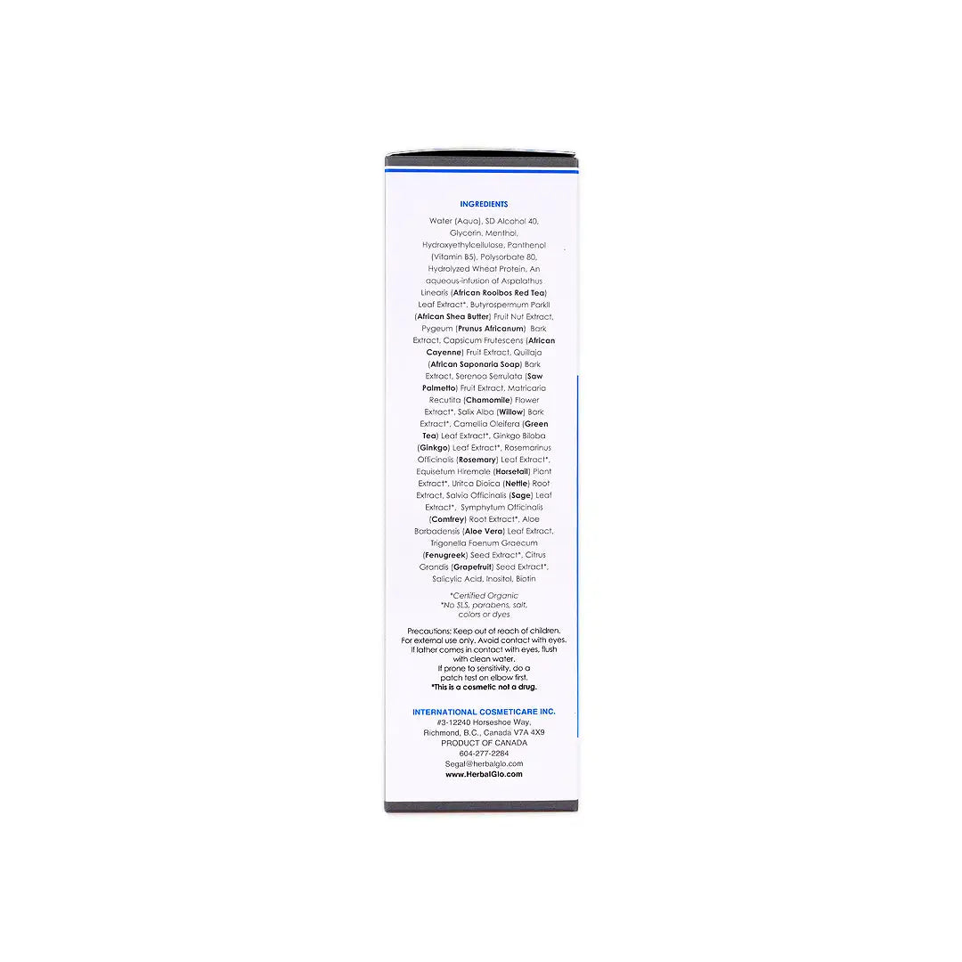 Herbal Glo Hair  Formula - Scalp Stimulating 250Ml