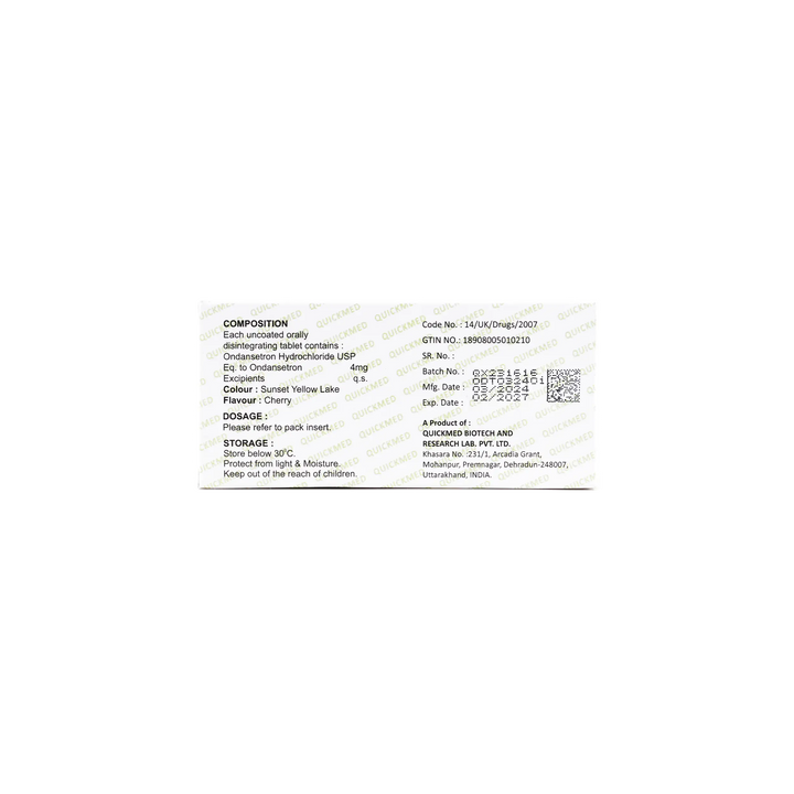 39585-Qall 4Mg Anti-Ematic 30Tab +1