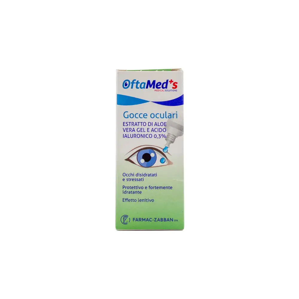 39621-Oftamed+S Aloe Vera Gel & Hyluronic Acid Eye Drops +1