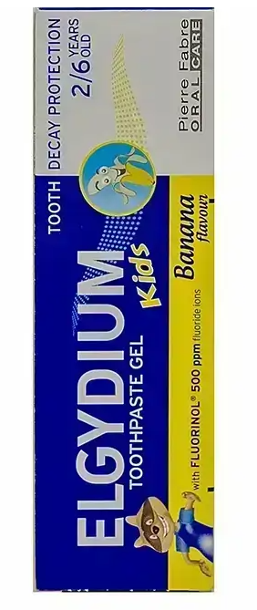 Elgydium Decay Kids Toothpaste 2-6 Banana 50ml