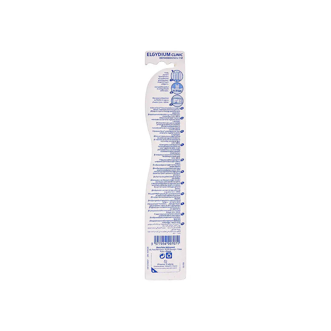 39645-Elgydium Clinic Orthodontics Toothbrush +1