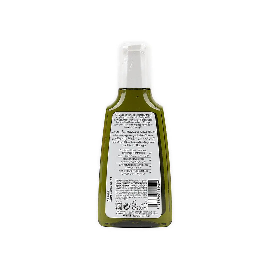 Rausch Seaweed Degreasing Shampoo 200Ml