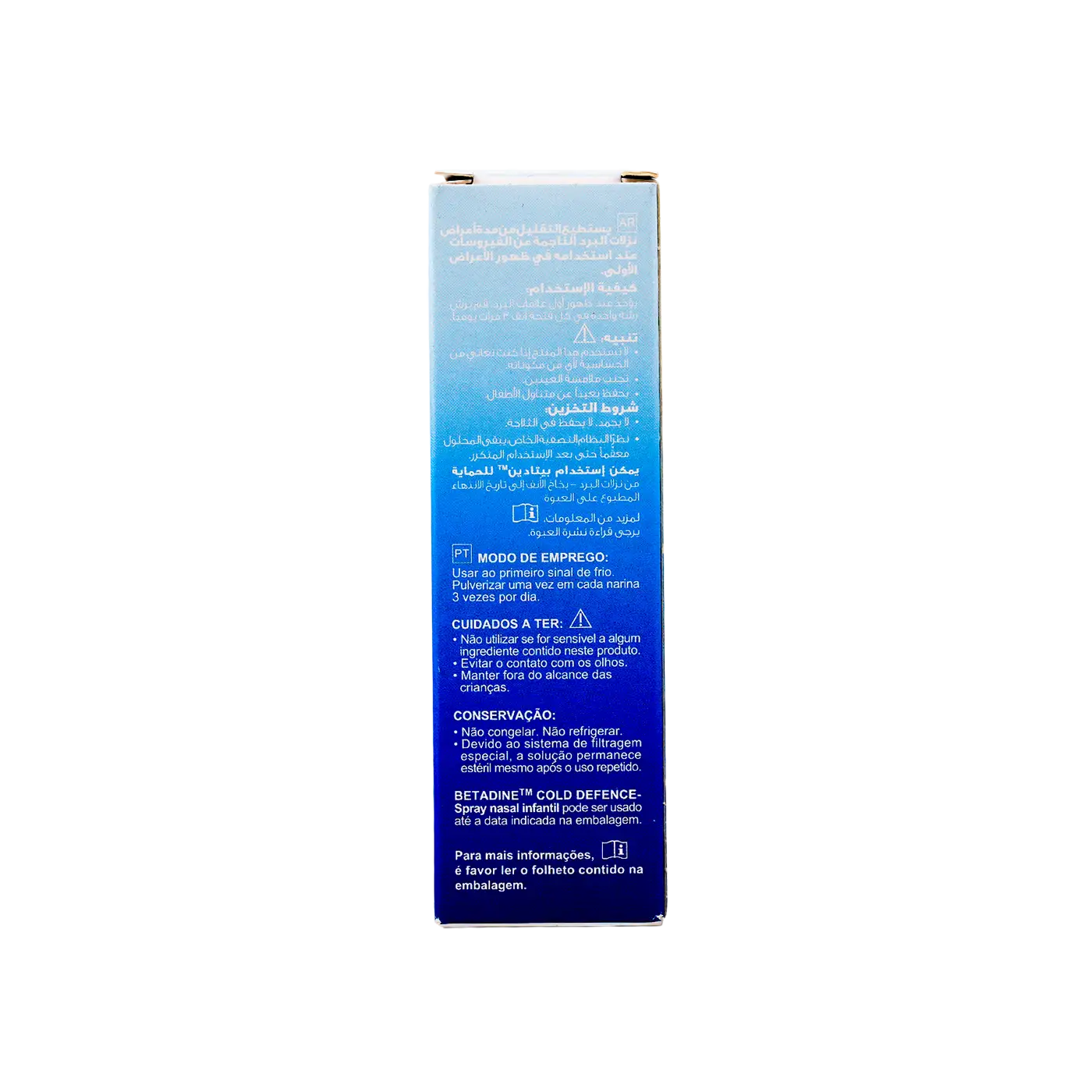 Betadine Cold Defence Nasal Spray 20Ml - Natural Carragelose