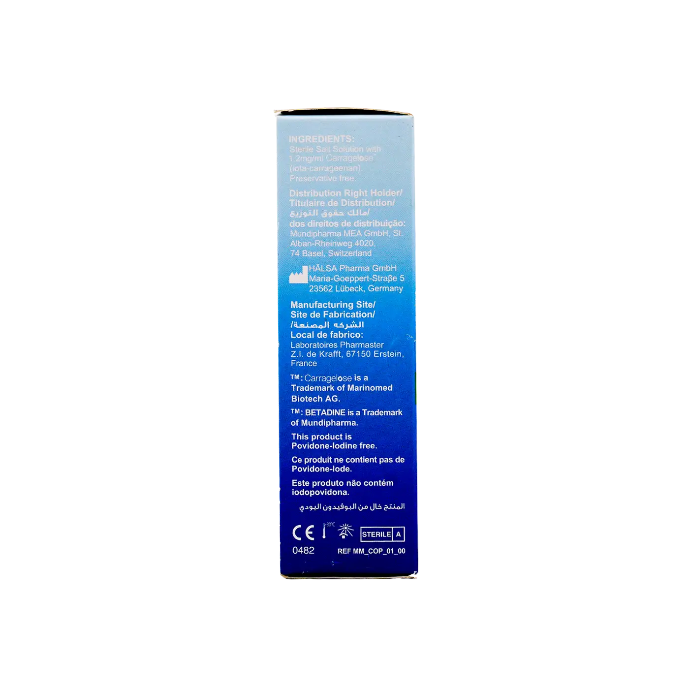 Betadine Cold Defence Nasal Spray 20Ml - Natural Carragelose