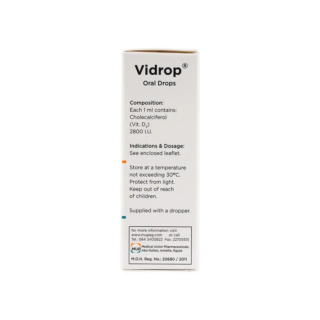 Vidrop Oral Drops Vit.D3 2800 I.U./Ml 15Ml