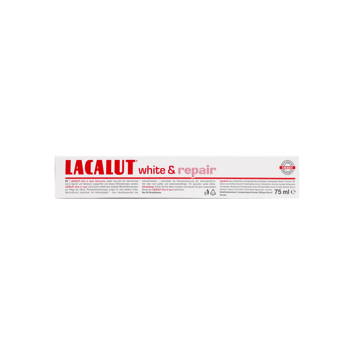 39716-Lacalut White & Repair Toothpaste 75ml