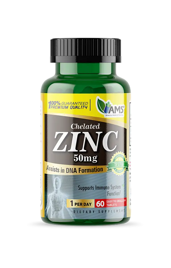 39723-AMS Zinc 50Mg 60Cap