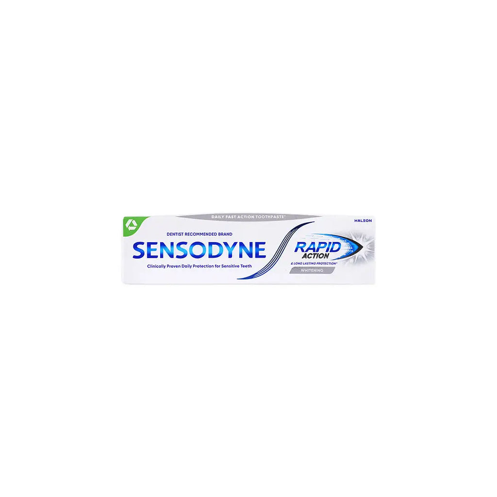 Sensodyne Rapid Action Fast Relief Whitening Toothpaste 75ml