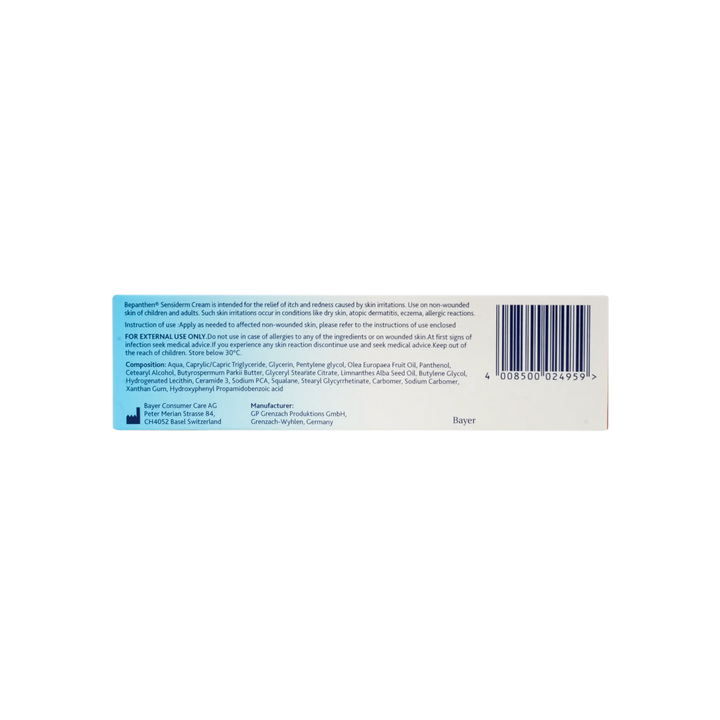 39766-Bepanthen Sensiderm Cream 50G +2