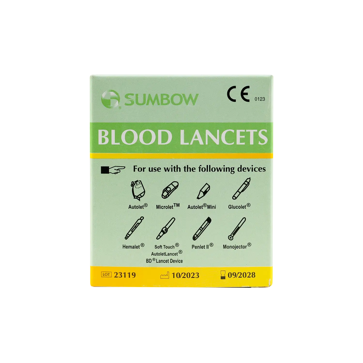 Sumbow Lancets Flat 100pcs [SM70021-2]