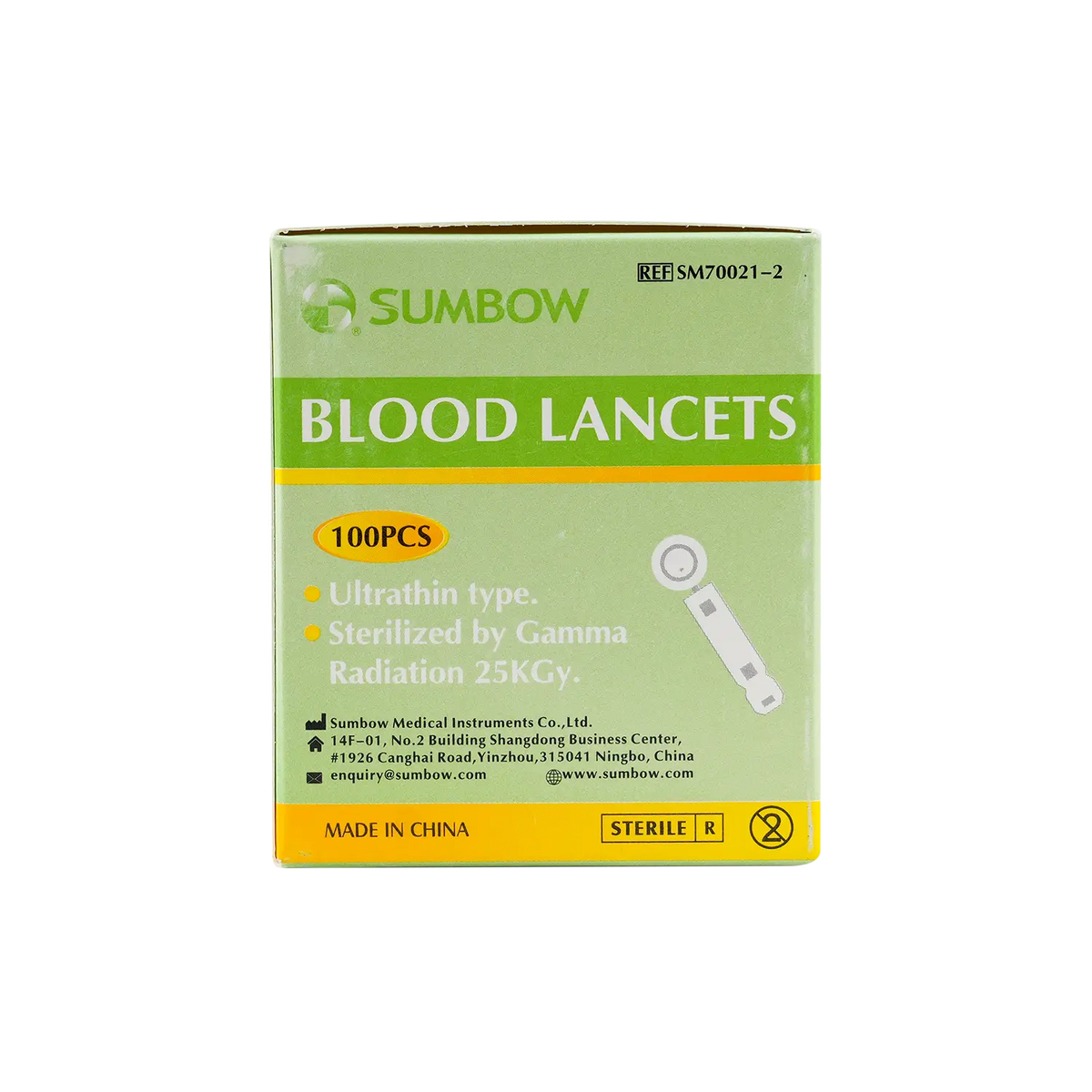 39852-Sumbow Lancets Flat 100pcs [SM70021-2]