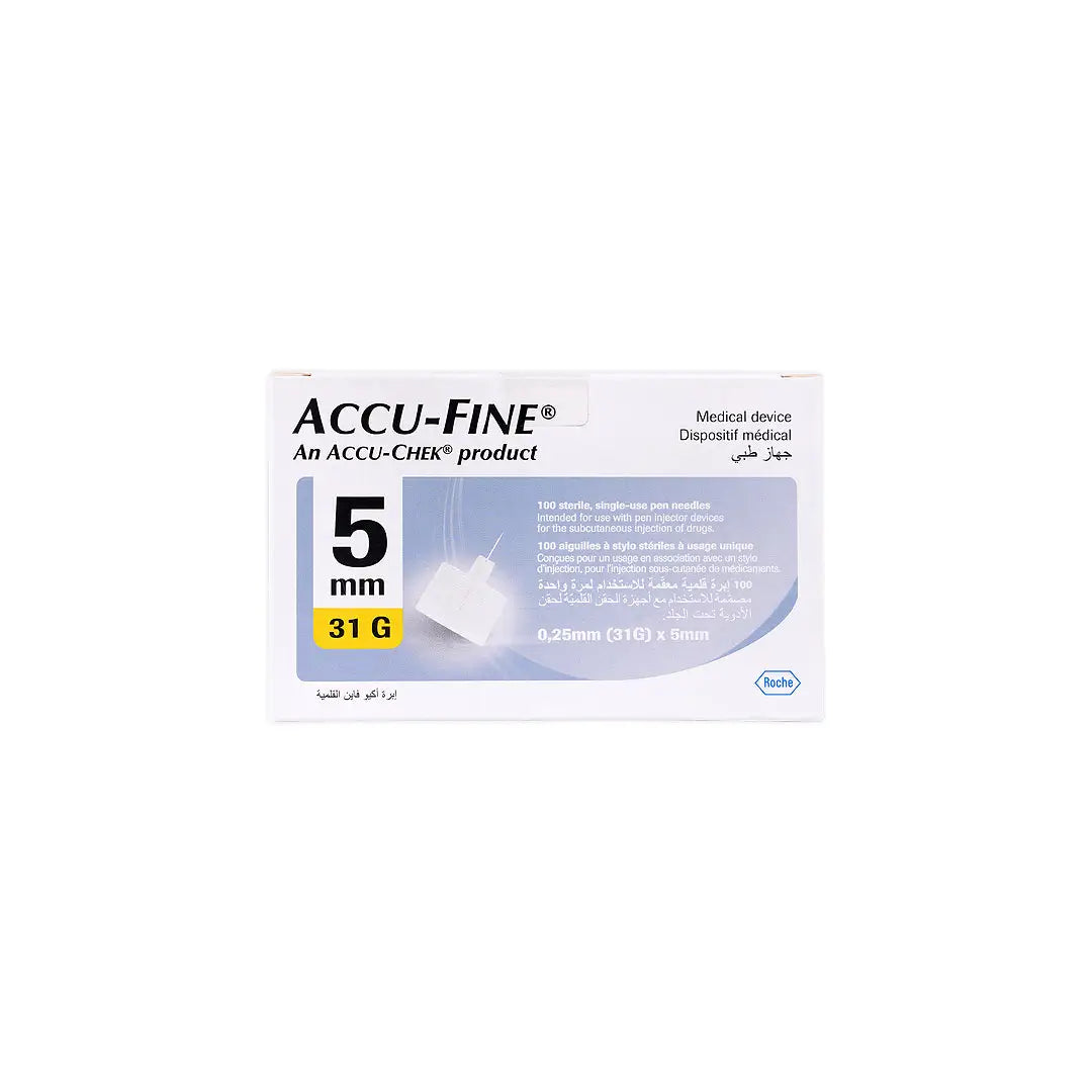 39857-Accu-Fine Pen Needles 5mmx31G 100pcs