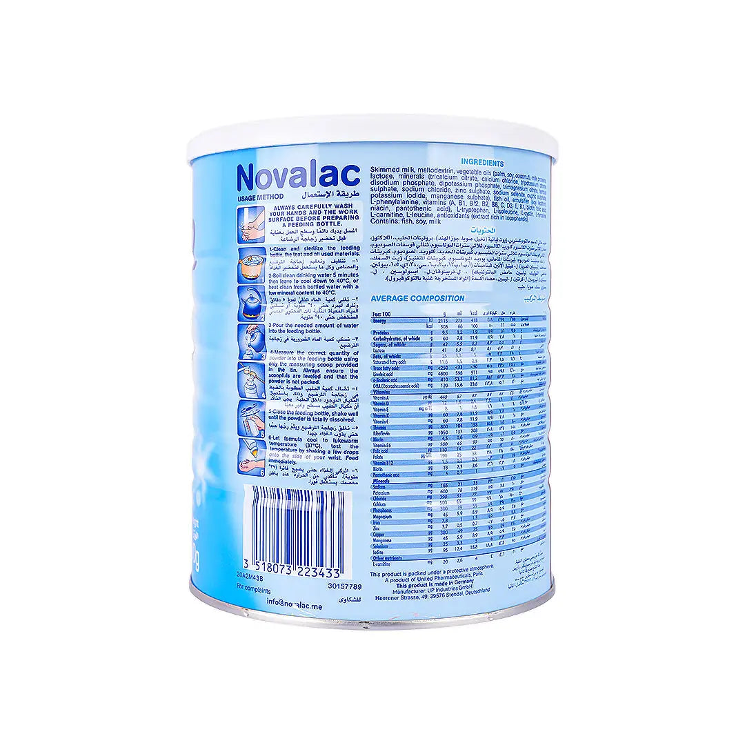 NOVALAC NO.2 MILK 800 GM