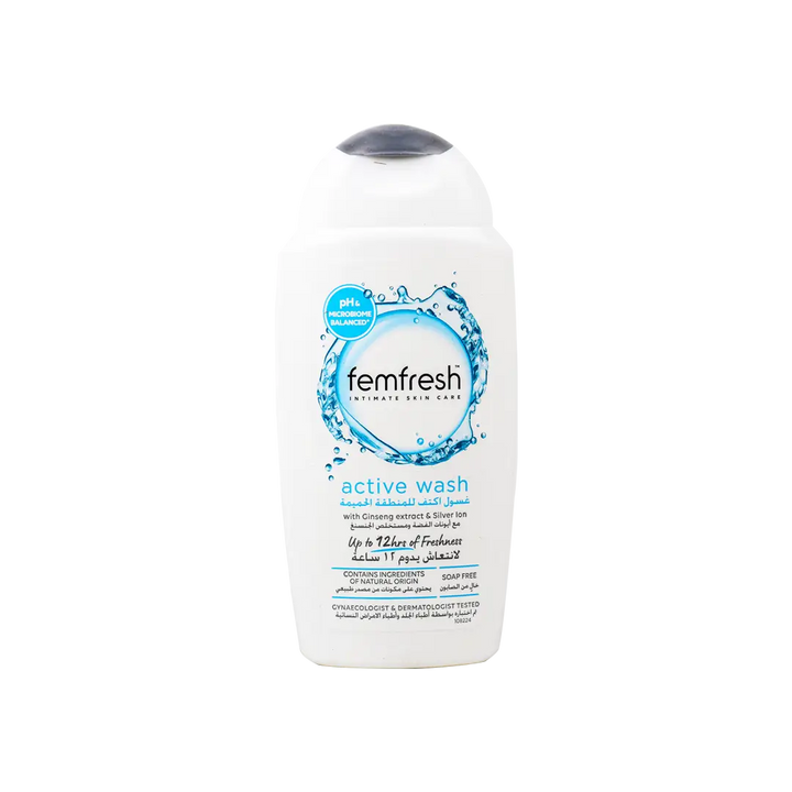 39925-Femfresh Active Fresh Wash 250Ml
