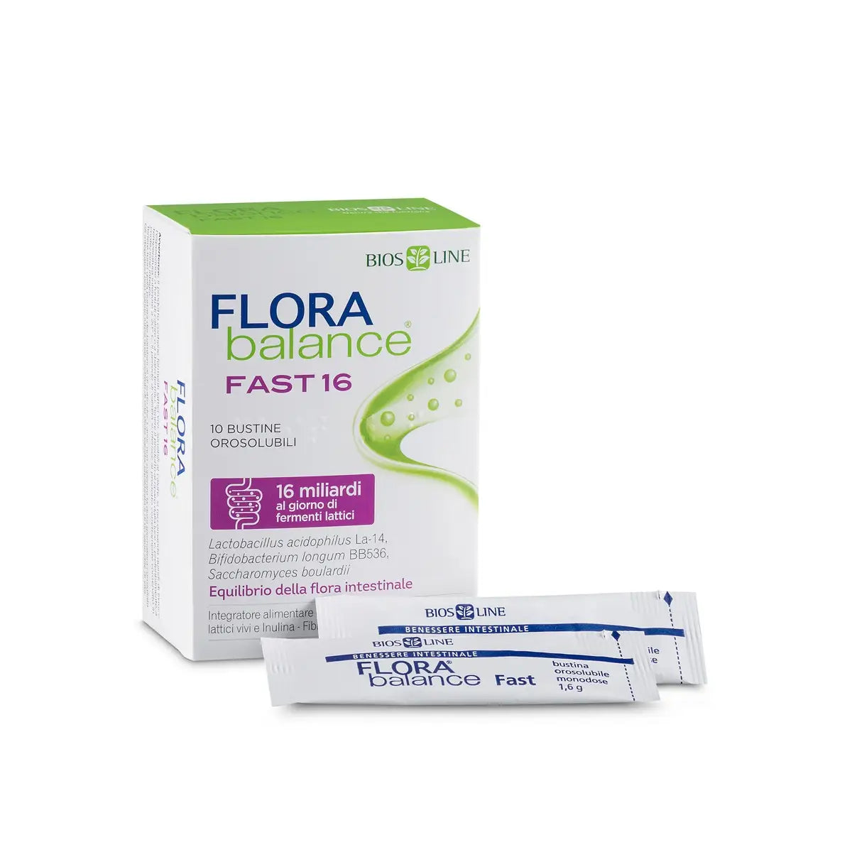 39934-Flora Balance Fast 16 Billion 10Sachets
