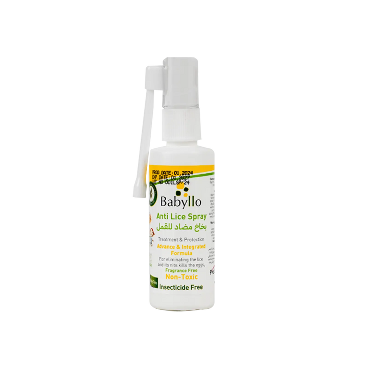 39953-Babyllo Baby Lice Spray 60ml +3