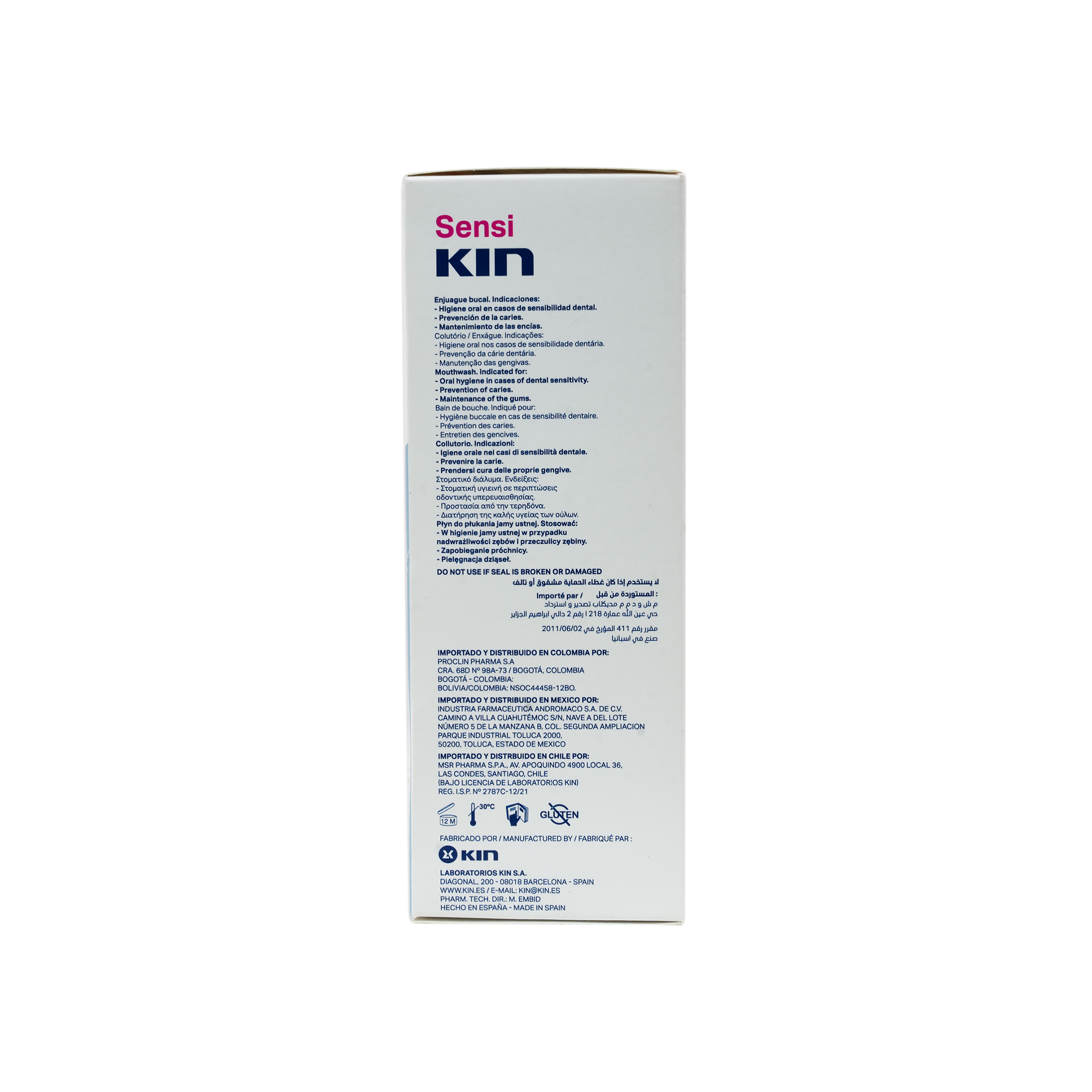 KIN SENSIKIN MOUTHWASH 250ML