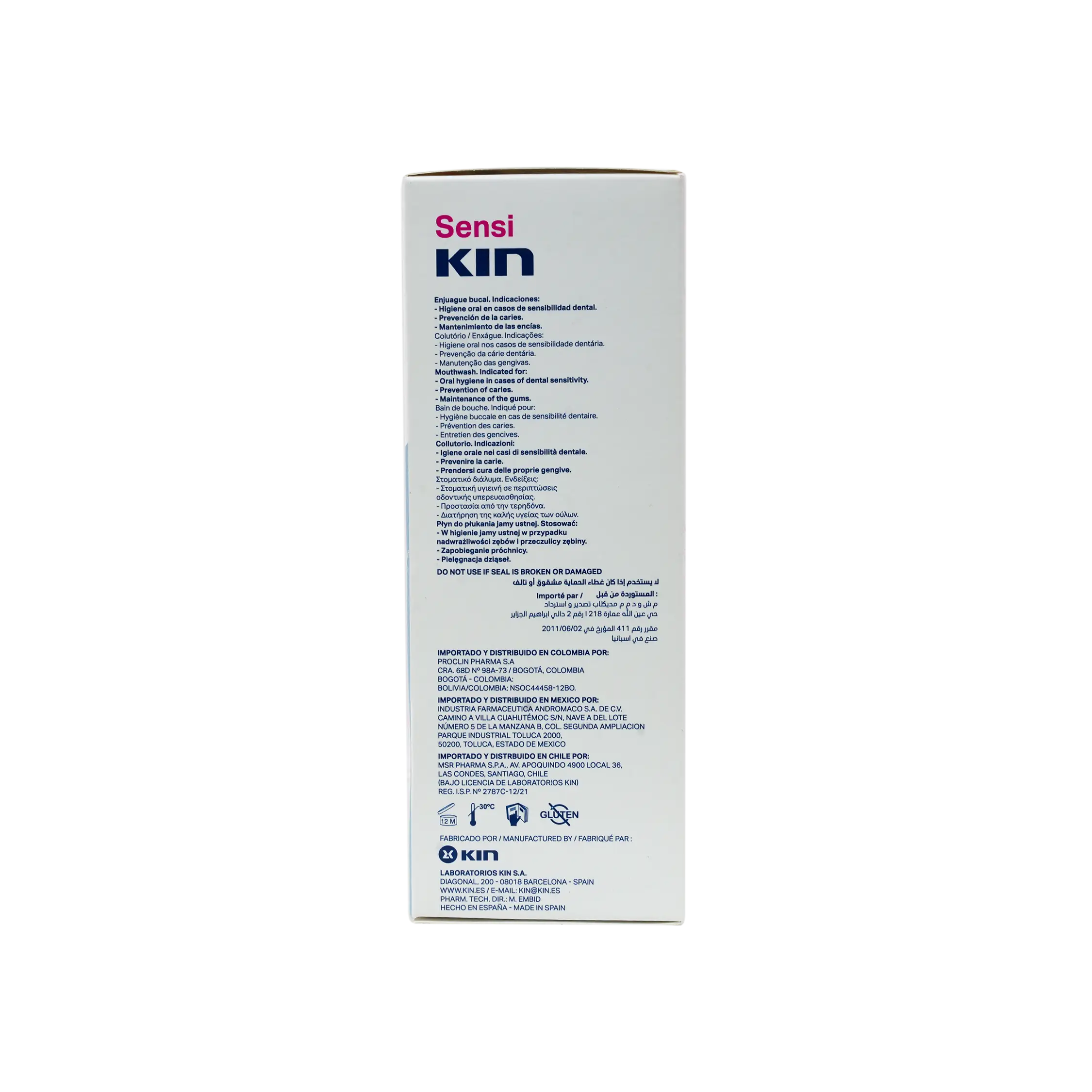 KIN Sensikin Mouthwash 250ml