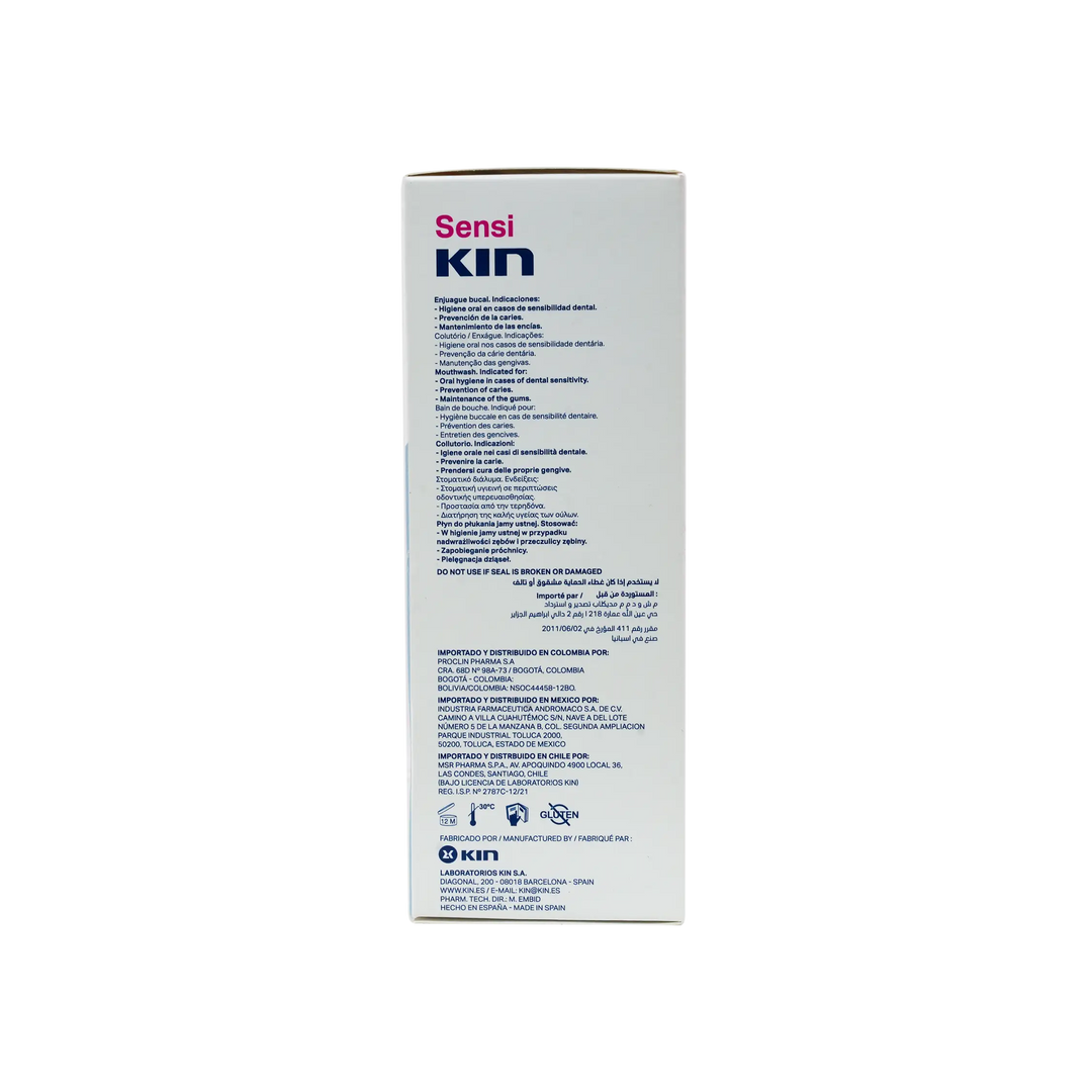 39968-KIN Sensikin Mouthwash 250ml +2