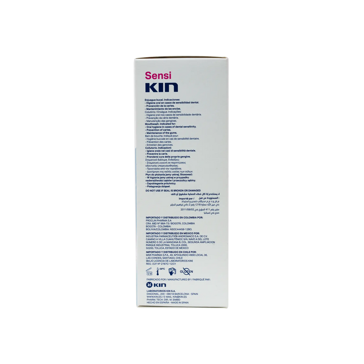 39968-KIN Sensikin Mouthwash 250ml +2