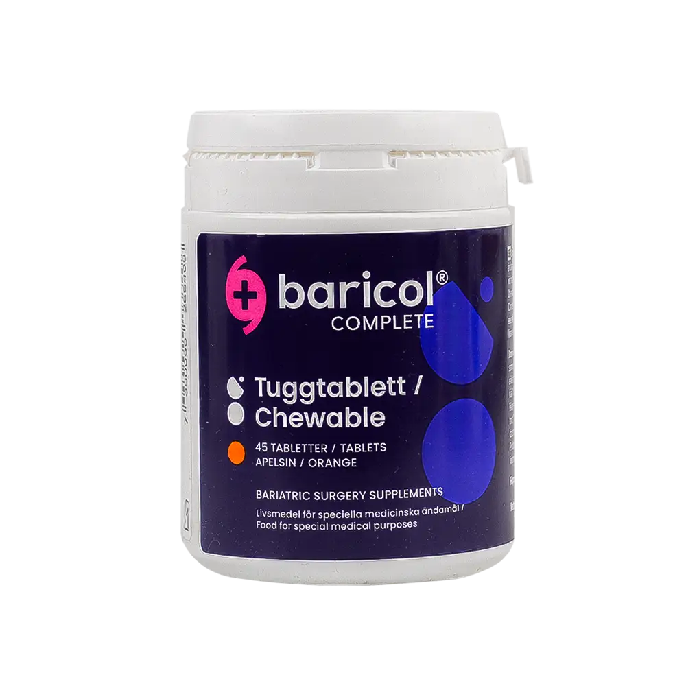 Baricol Complete Orange Chewable 45 Tab