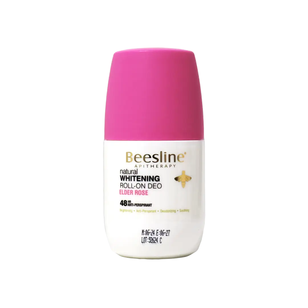 39978-Beesline Whitening Roll-On Deo 48H Elder Rose 50Ml +1