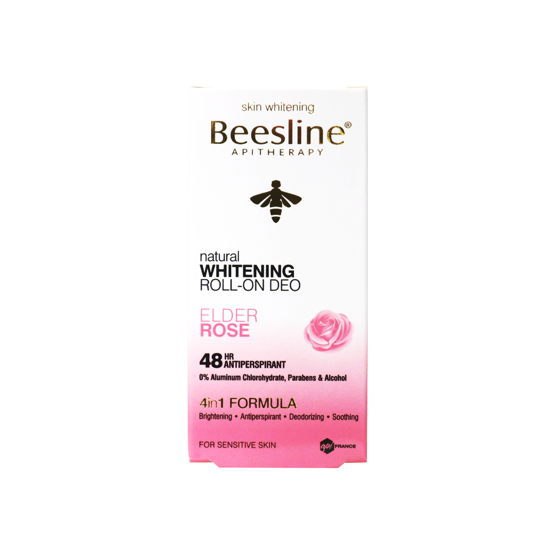 BEESLINE WHITENING ROLL-ON DEO 48H ELDER ROSE 50ML