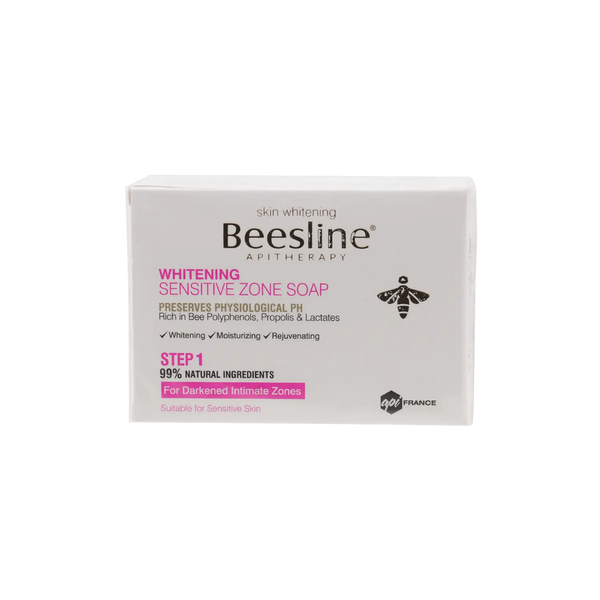 39980-Beesline Whitening Sensitive Zone Soap 110G +1