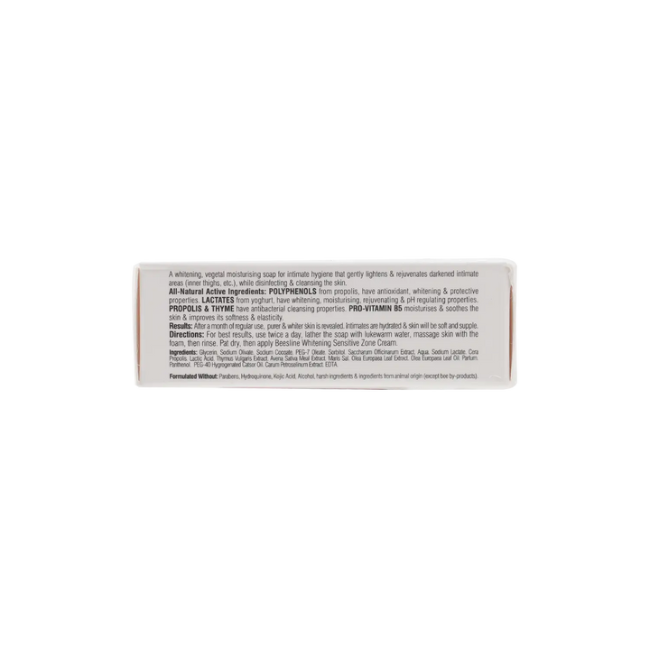 39980-Beesline Whitening Sensitive Zone Soap 110G +3