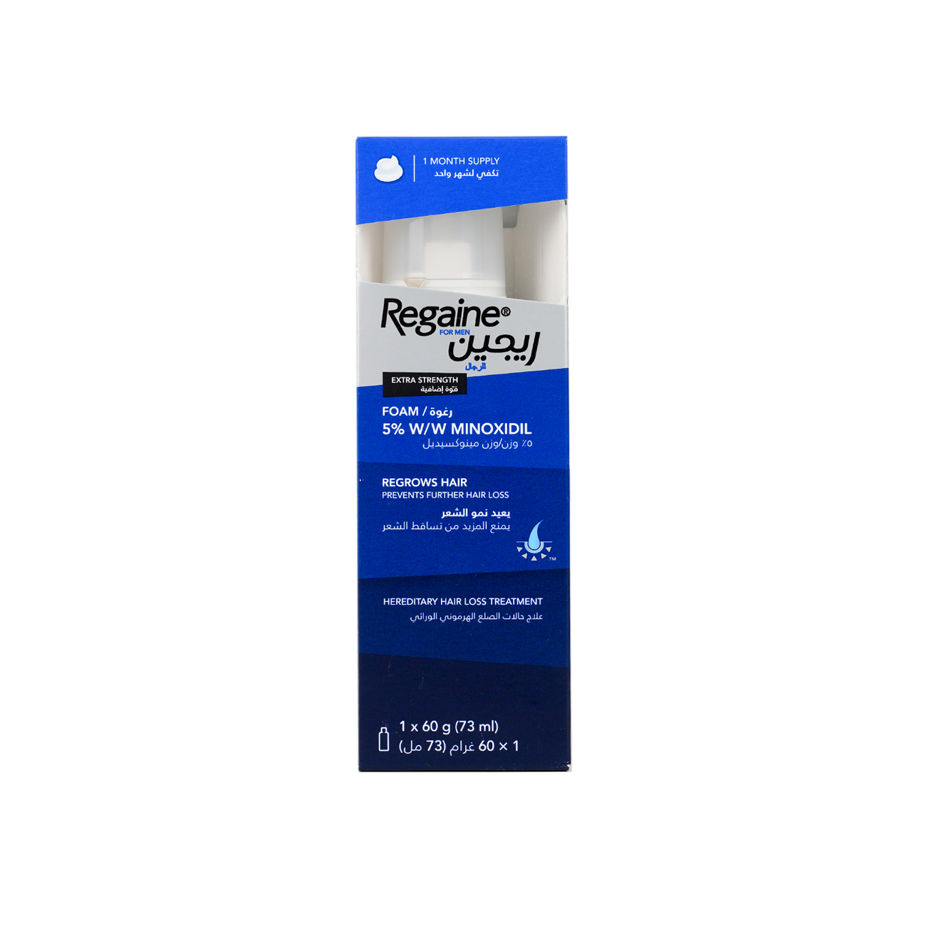 REGAINE FOAM FOR MEN 5% 60ML (SINGLE)