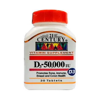 21 CEN VITAMIN D-50.000 IU 60TAB