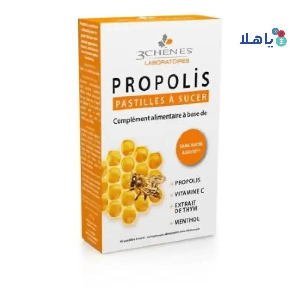 3CHENES - 3CHENES PROPOLIS SUCKABLE 40 TAB - Pharmazone - 