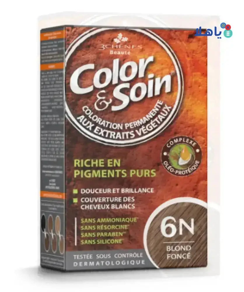 3Chenes Dye - 3Chenes Color & Soin Dark Blond - 6N - Pharmazone - 