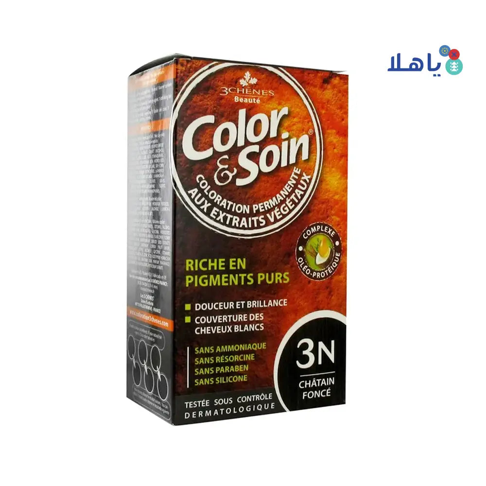 3Chenes Color & Soin Dark Chestnut - 3N