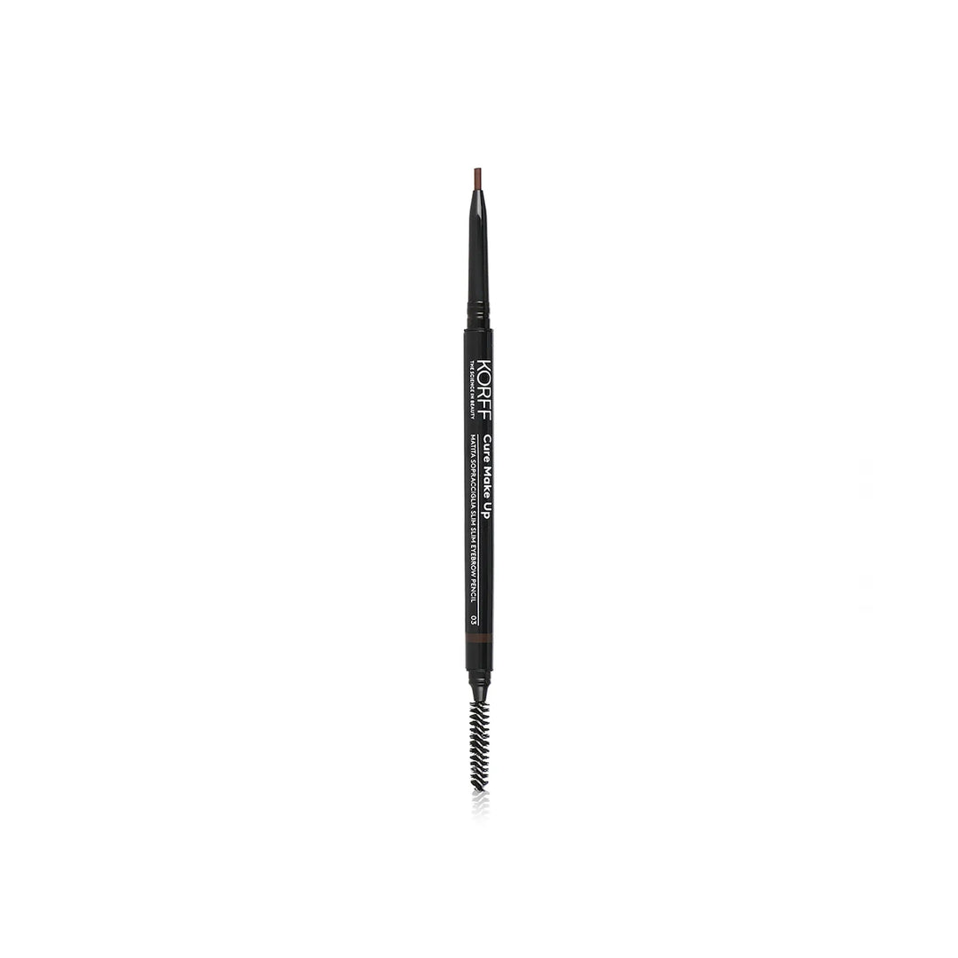 50587-Korff Slim Eyebrow Pencil 03 Dark Brown +1