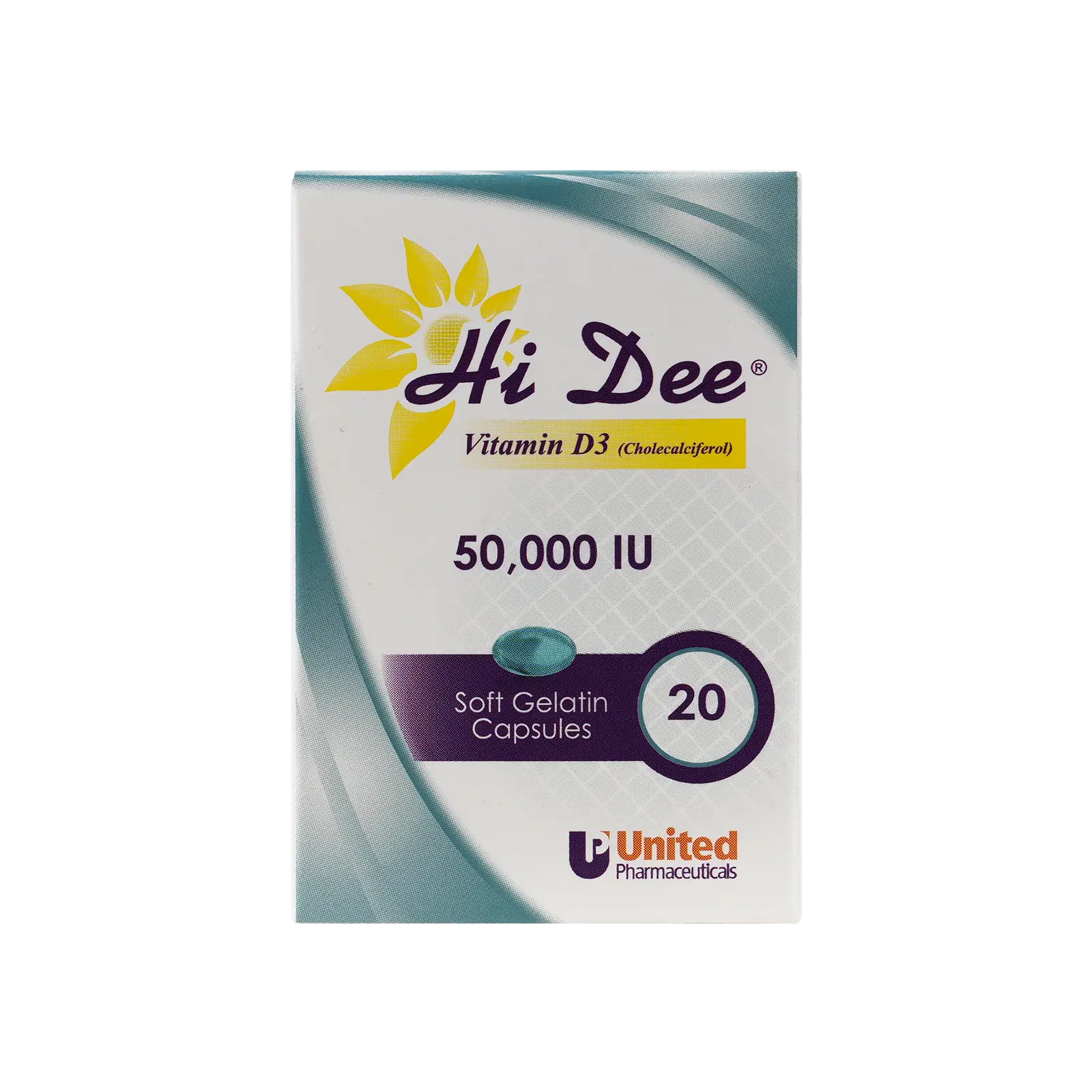 Hi Dee 50,000 Iu 20Cap