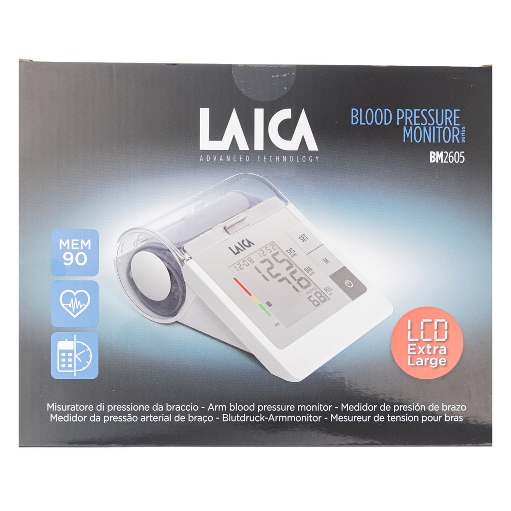 LAICA BLOOD PRESSURE MONITOR ARM-BM2605